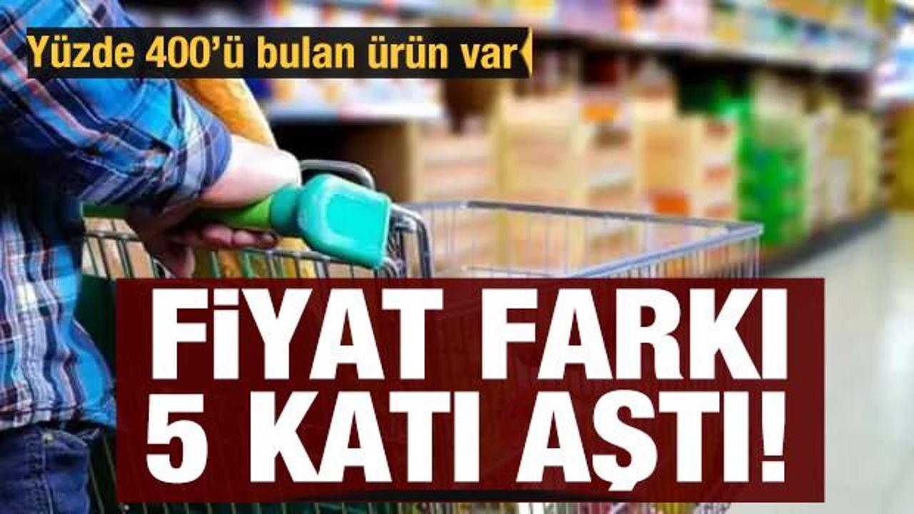 Üretici-market fiyat farkı, nisanda 5,5 katı aştı