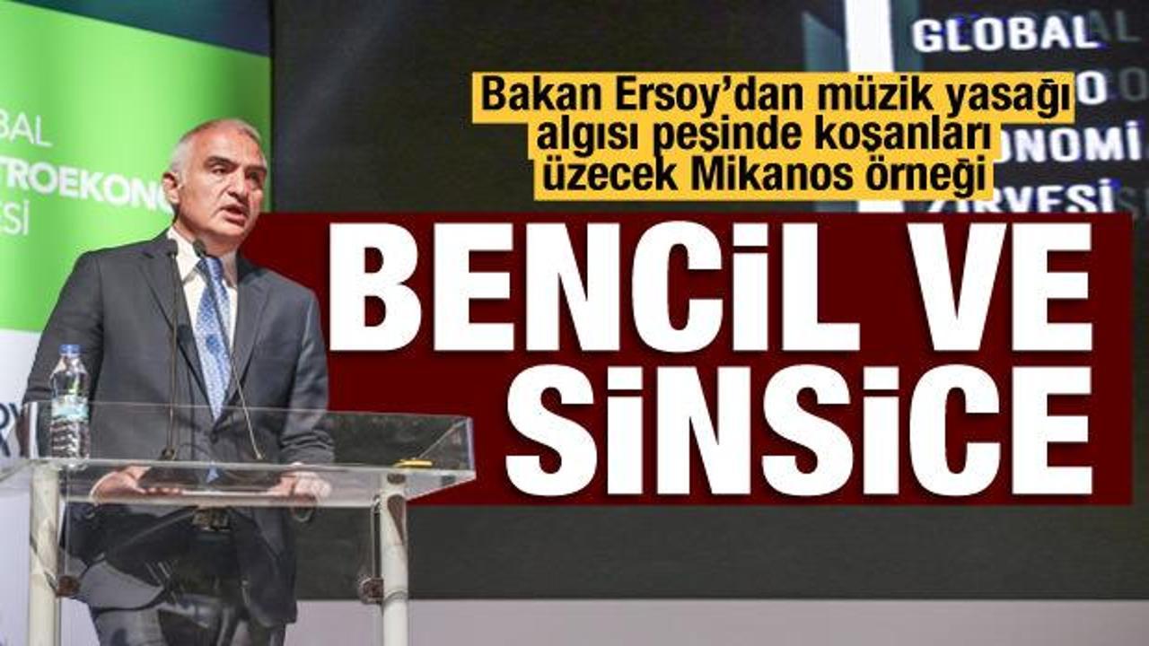 Bakan Ersoy'dan gece m&uuml;zik yasağı a&ccedil;ıklaması: Mikanos'ta bile...