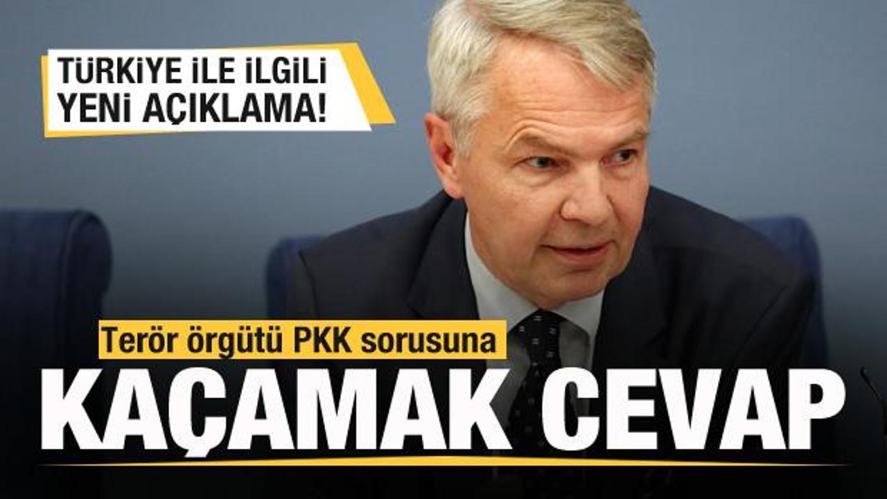 Finlandiya'dan Türkiye ile ilgili yeni açıklama! PKK sorusuna kaçamak cevap