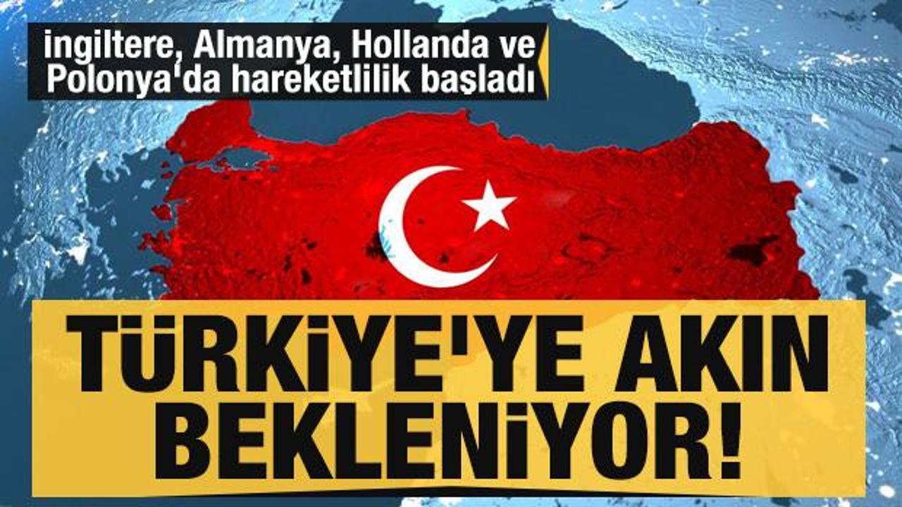 Türkiye'ye akın bekleniyor: İngiltere, Almanya, Hollanda ve Polonya'da hareketlilik başladı