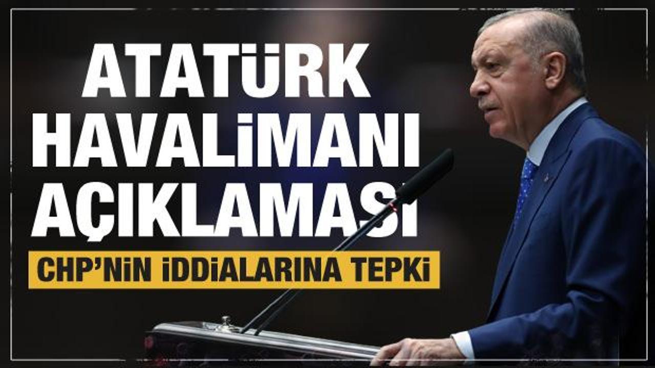 Cumhurbaşkanı Erdoğan'dan Atatürk Havalimanı açıklaması! Konut iddiasına tepki