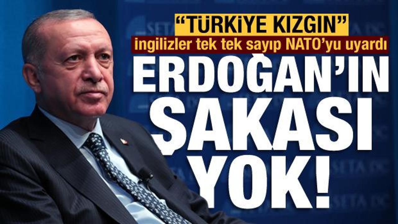 İngiliz basını: Erdoğan'ın bu kez şakası yok!