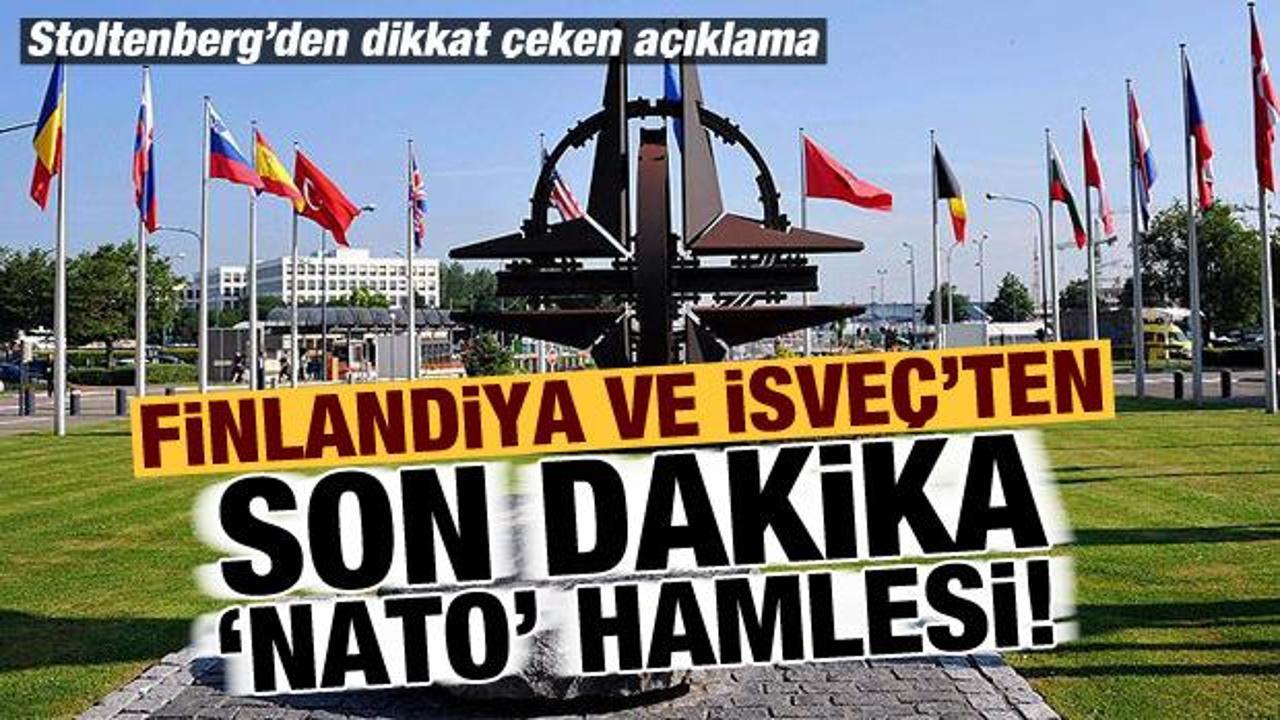 Son dakika haberi: Finlandiya ve İsveç resmen NATO'ya başvurdu!