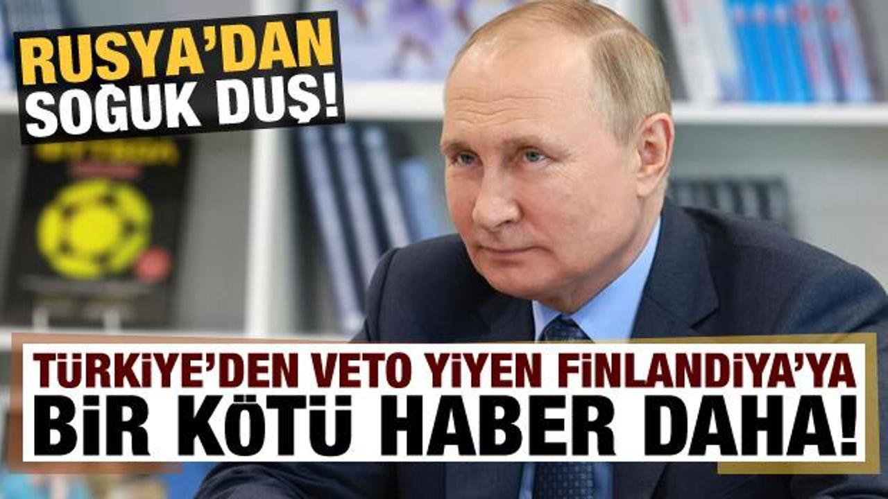 Son dakika haberi: Türkiye'den veto yiyen Finlandiya'ya bir kötü haber de Rusya'dan...