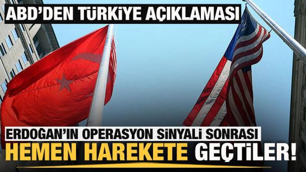 ABD Dışişleri, Suriye konusunda Türkiye ile temasa geçtiklerini açıkladı
