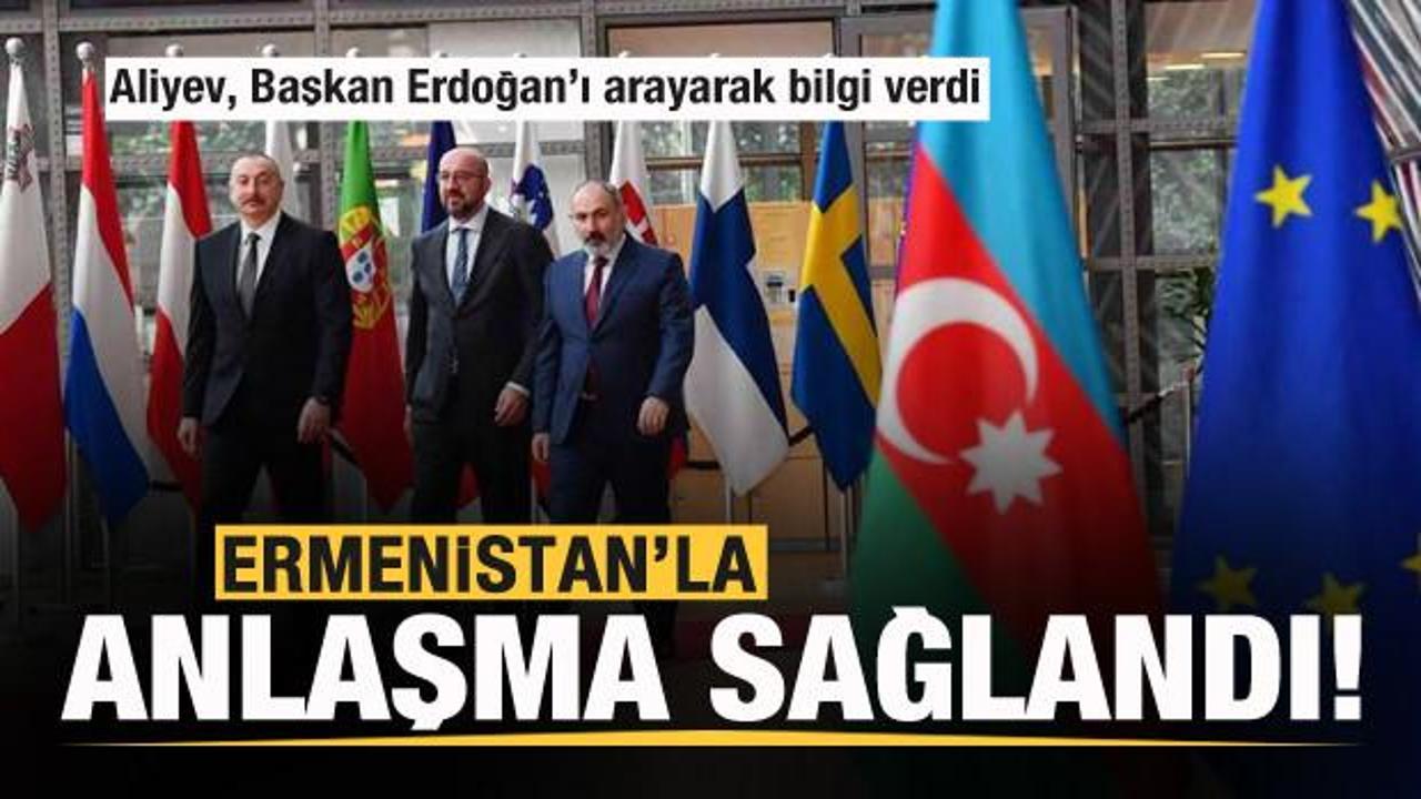 Aliyev, Başkan Erdoğan'ı arayarak bilgi verdi! Ermenistan'la anlaşma sağlandı
