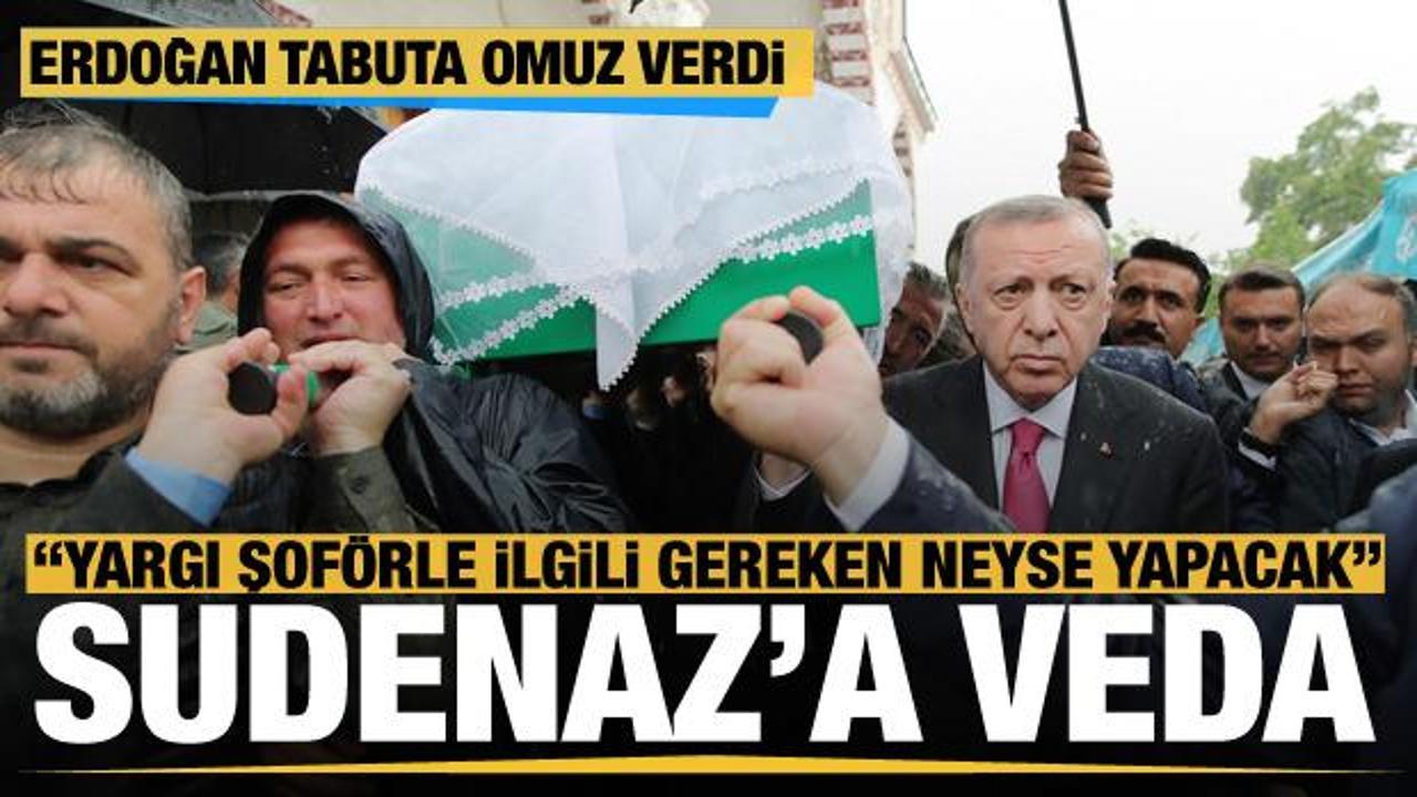Başkan Erdoğan, Sude Naz Akkuş'un cenazesinde konuştu