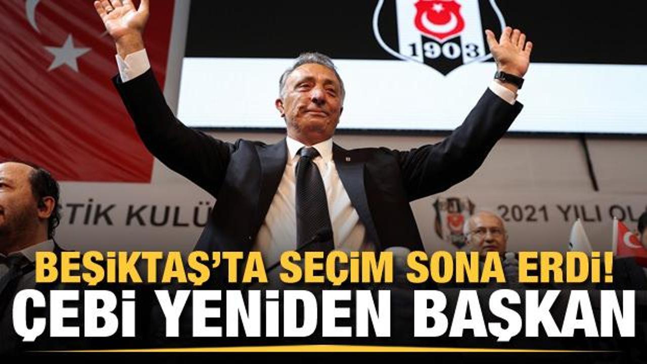 Beşiktaş'ta Ahmet Nur &Ccedil;ebi yeniden başkan!