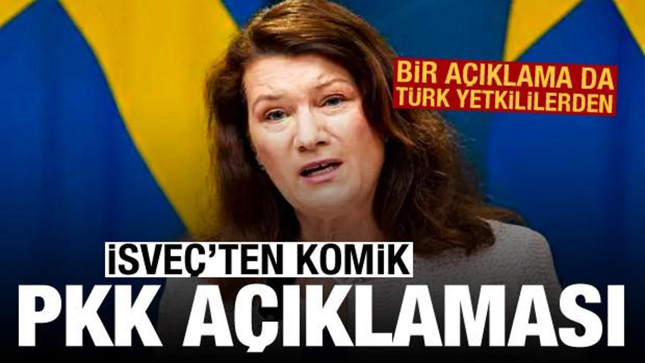 İsveç'ten dikkat çeken PKK açıklaması