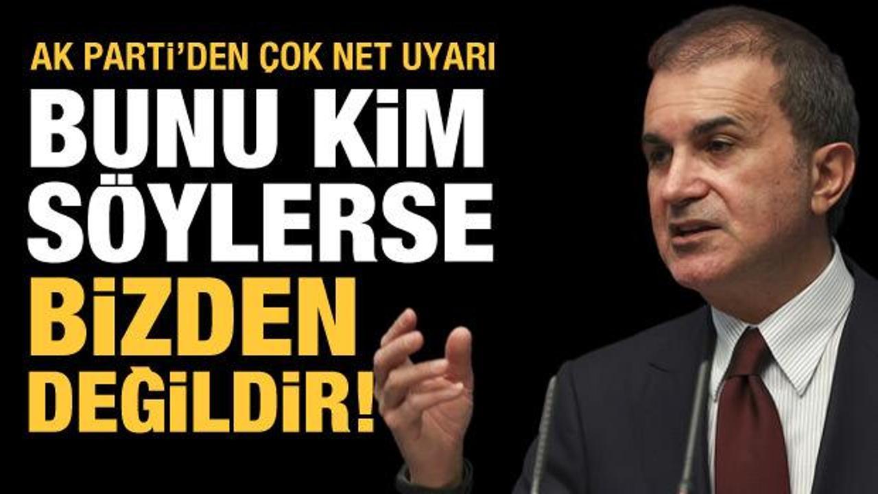 AK Parti'den se&ccedil;im a&ccedil;ıklaması: Sandığı lekeleyen her adım ayağımızın altında!
