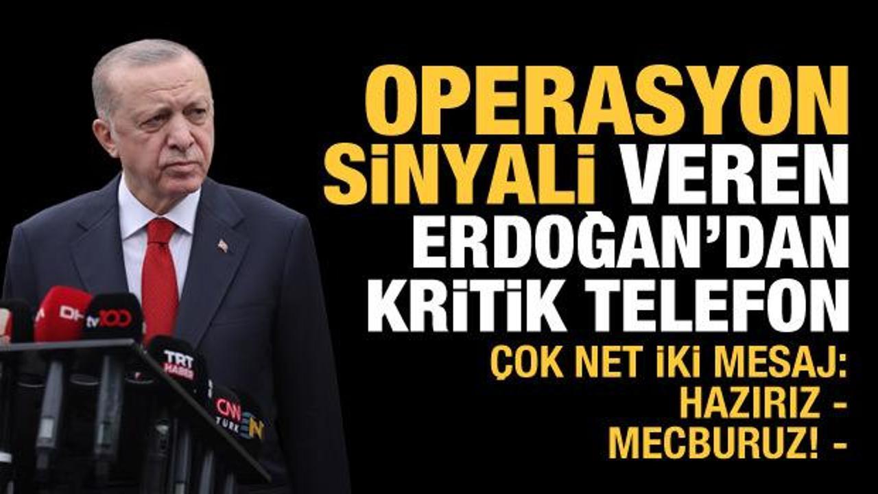 Cumhurbaşkanı Erdoğan, Putin'le görüştü: Çok net operasyon mesajı