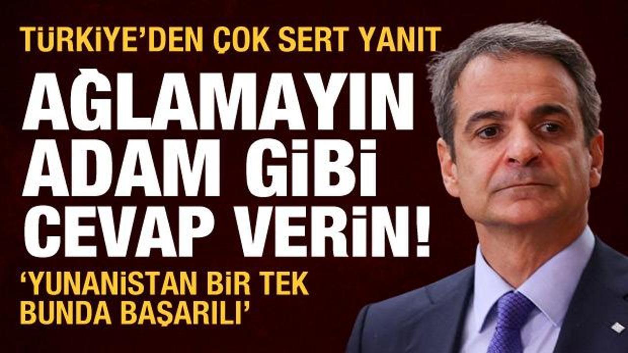 Çavuşoğlu'ndan Miçotakis'e çok sert tepki: Aşağılık kompleksi, adam gibi cevap verin!