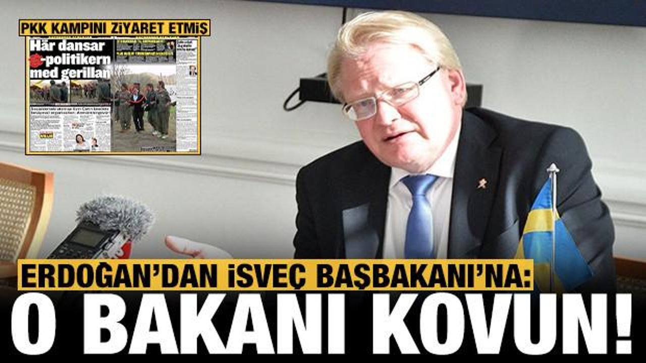 İsveç medyası yazdı! Erdoğan'dan İsveç Başbakanı Magdalena'ya: O Bakanı kovun