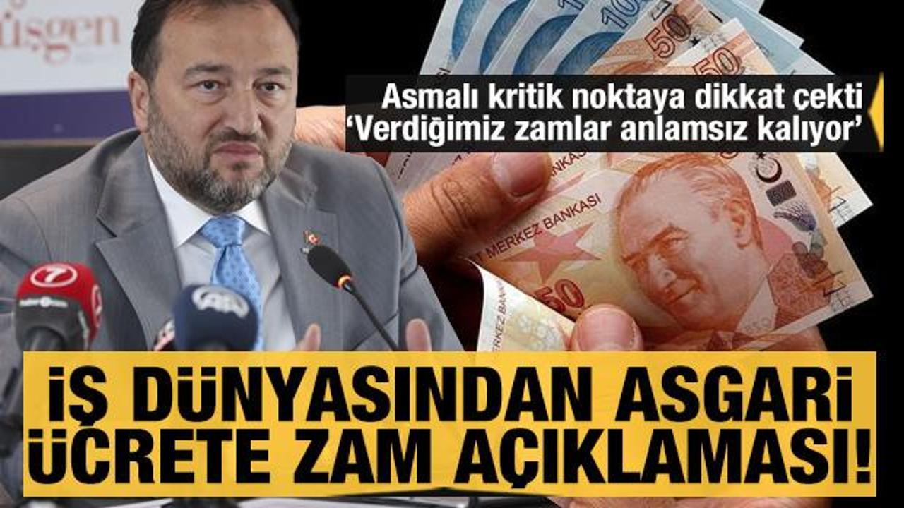 M&Uuml;SİAD'tan asgari &uuml;cret ve ek zam a&ccedil;ıklaması: Mutlaka maaşlar y&uuml;kseltilmeli