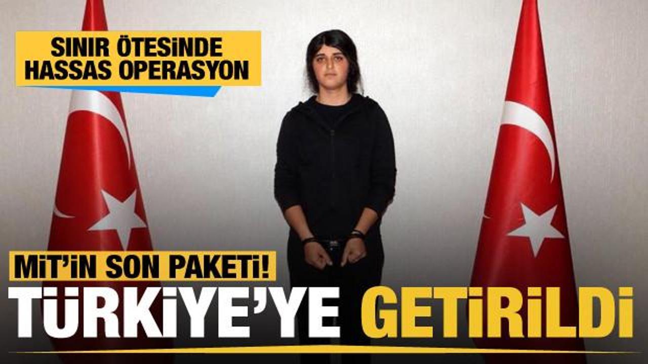 Ter&ouml;r &ouml;rg&uuml;t&uuml; PKK/YPG&rsquo;nin suikast&ccedil;ısı Dilbirin Ka&ccedil;ar MİT operasyonuyla T&uuml;rkiye'ye getirildi