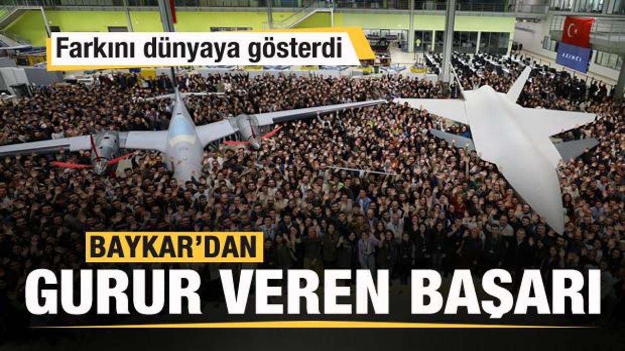 Baykar'dan gurur veren başarı! Farkını d&uuml;nyaya g&ouml;sterdi