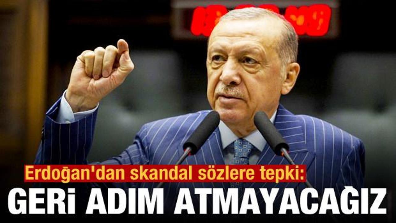 Cumhurbaşkanı Erdoğan'dan Yunanistan mesajı: Geri adım atmayacağız