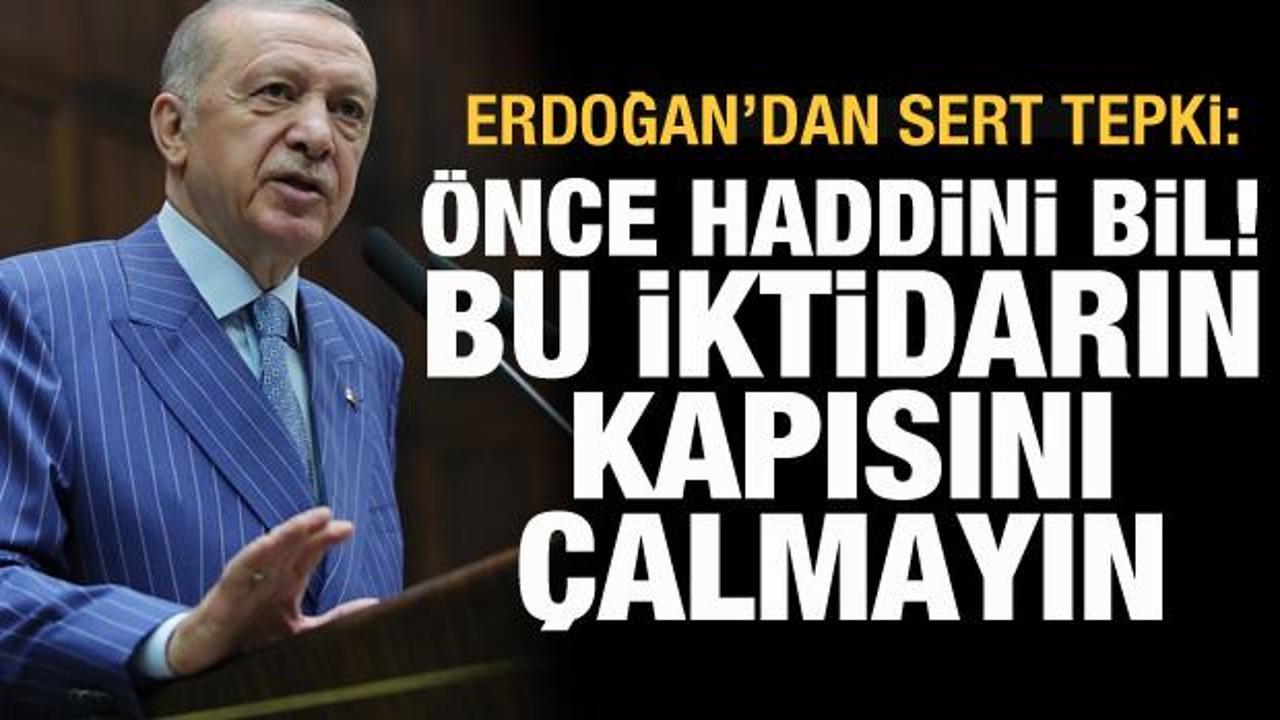 Cumhurbaşkanı Erdoğan'dan TÜSİAD Başkanı Turan'a tepki: Önce haddini bil