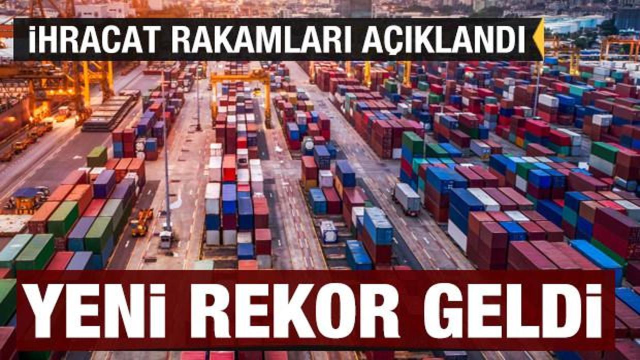 Bakan Muş ihracat rakamlarını açıkladı: Yeni rekor kırıldı