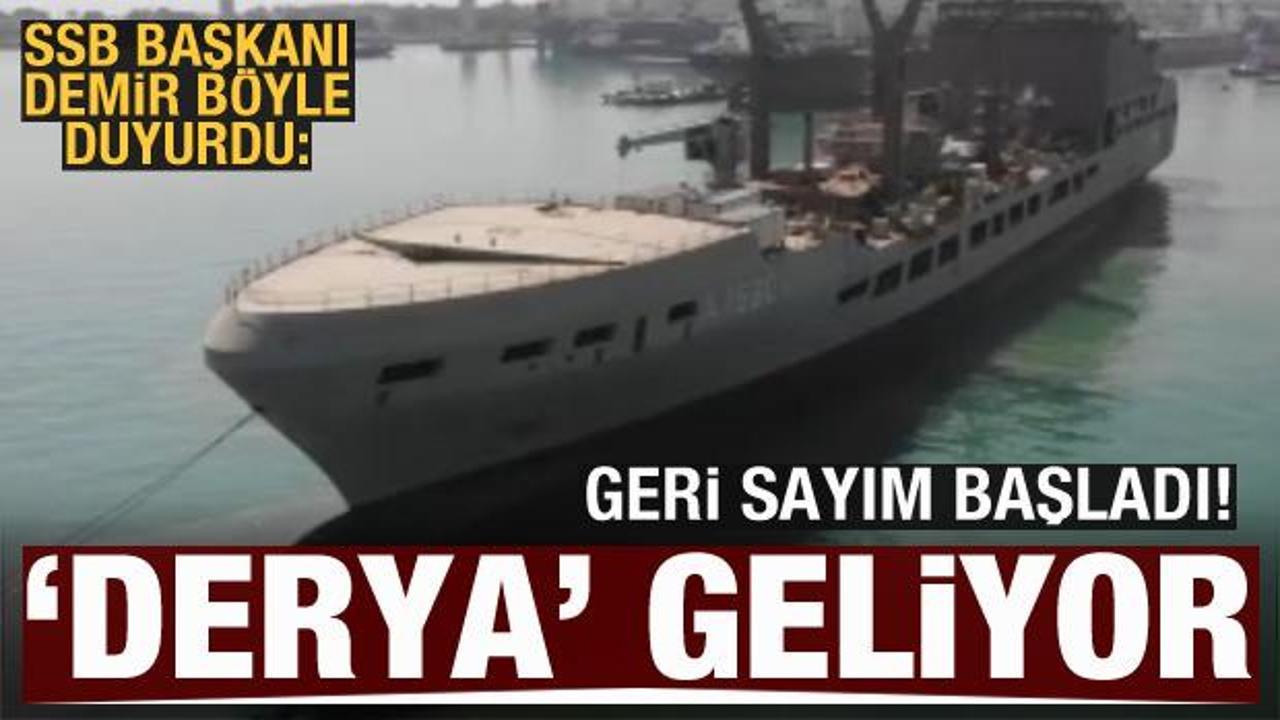 SSB Başkanı Demir açıkladı: 'Anadolu'dan sonra 'Derya' geliyor