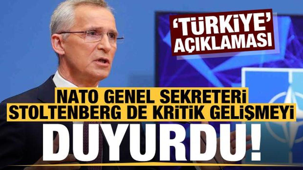 Stoltenberg: Türkiye ile dörtlü zirve yapmayı önerdim