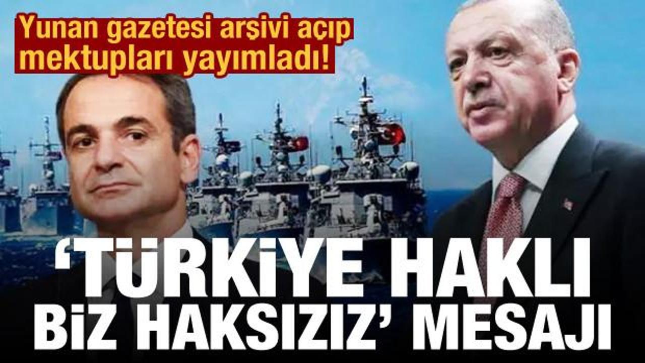 Η ελληνική εφημερίδα άνοιξε τα αρχεία και δημοσίευσε τις επιστολές: «Η Τουρκία έχει δίκιο, εμείς κάνουμε λάθος»