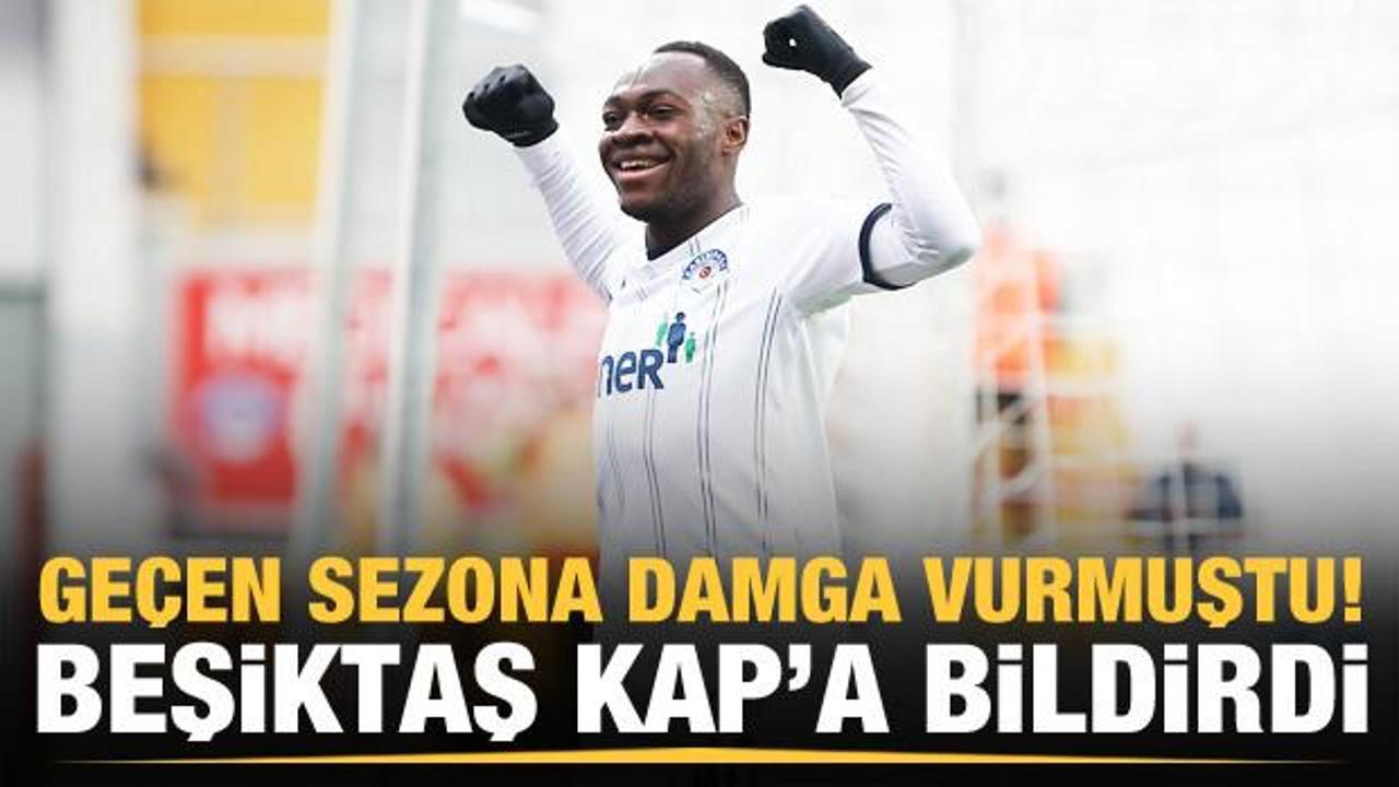 Beşiktaş, Muleka'yı KAP'a bildirdi!