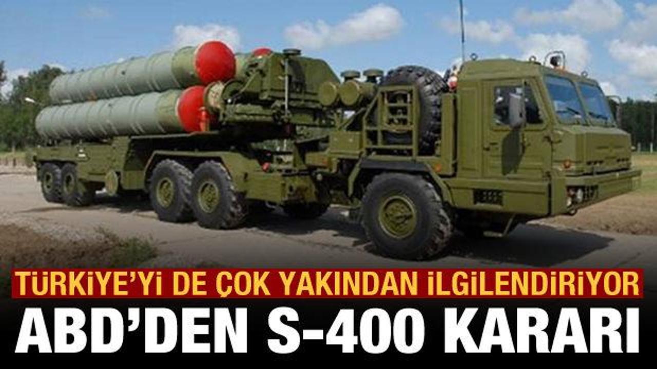 ABD'den T&uuml;rkiye'ye karşı &ccedil;ifte standart: Hindistan'a S-400 muafiyeti