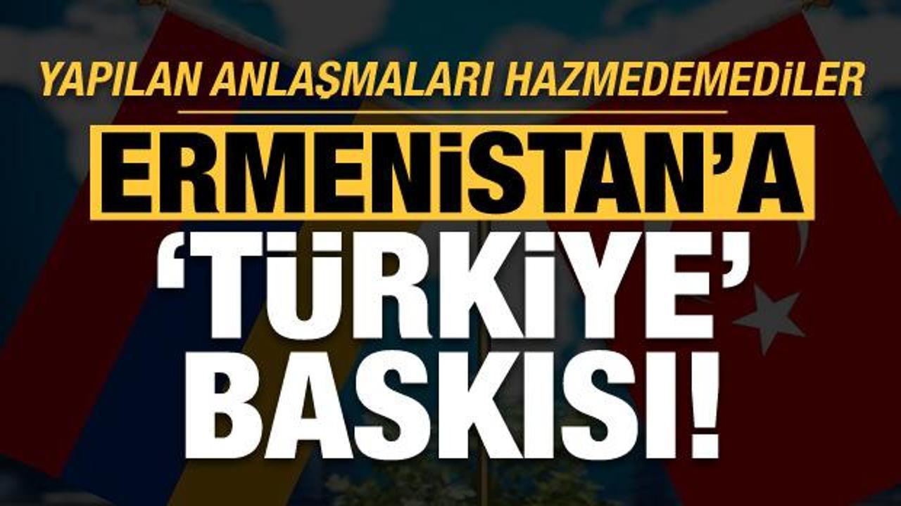 Anlaşmalar sonrası harekete ge&ccedil;tiler: Ermenistan'ı T&uuml;rkiye'ye karşı kışkırtıyorlar!