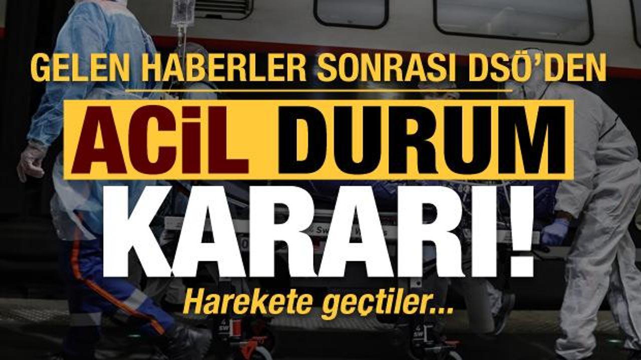Artan koronavir&uuml;s vakaları sonrası DS&Ouml;'den 'acil durum' kararı!