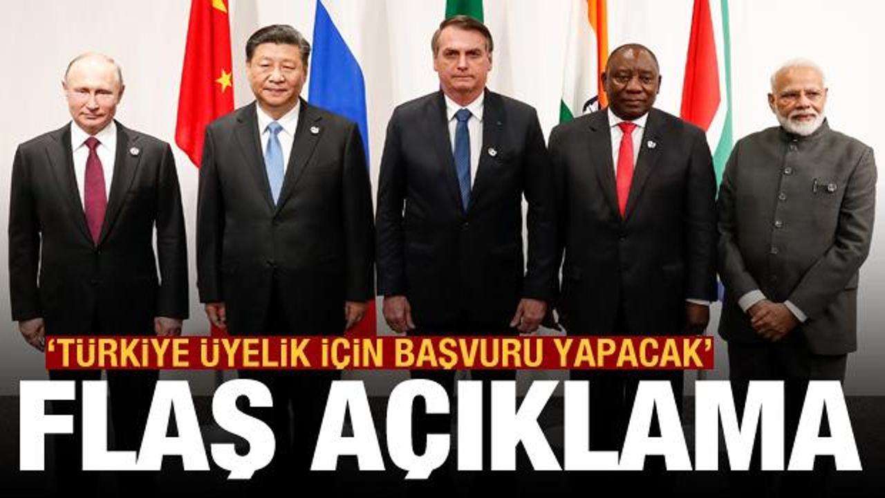 Türkiye BRICS'e üye olmak için başvuru yapacak