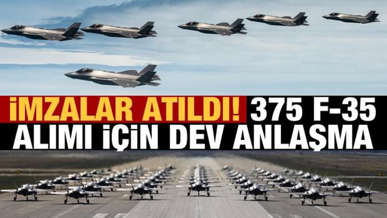 375 adet F-35 alımı için dev anlaşma! Türkiye için üretilen F-35'lerin son durumu ne?