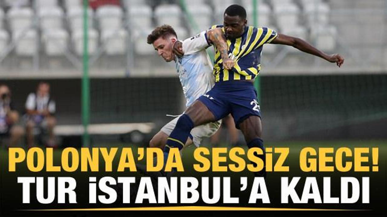 Fenerbah&ccedil;e turu İstanbul'a bıraktı!