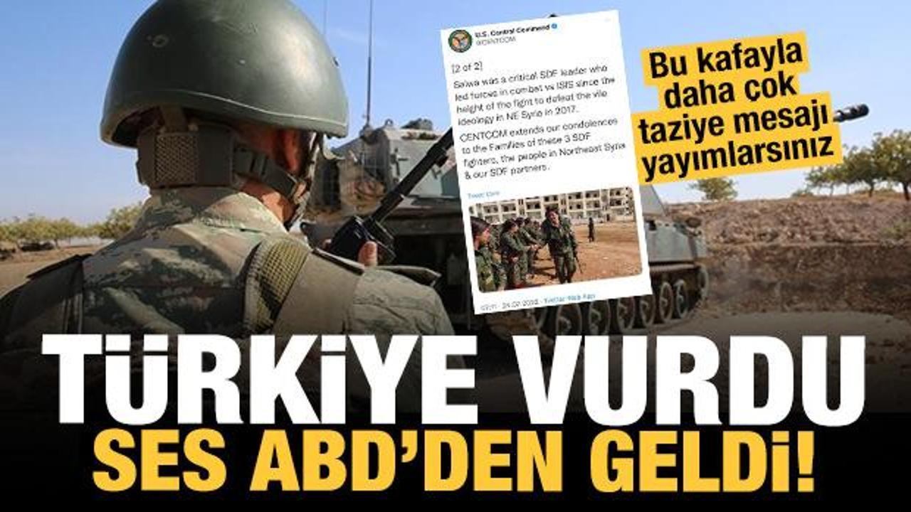 MİT'in etkisiz hale getirdiği PKK/YPG'liler ABD'yi üzdü: Taziye mesajı yayımladılar!