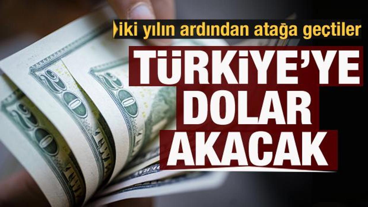 Türkiye'ye dolar akacak! İki yıl aranın ardından yeniden atağa geçti