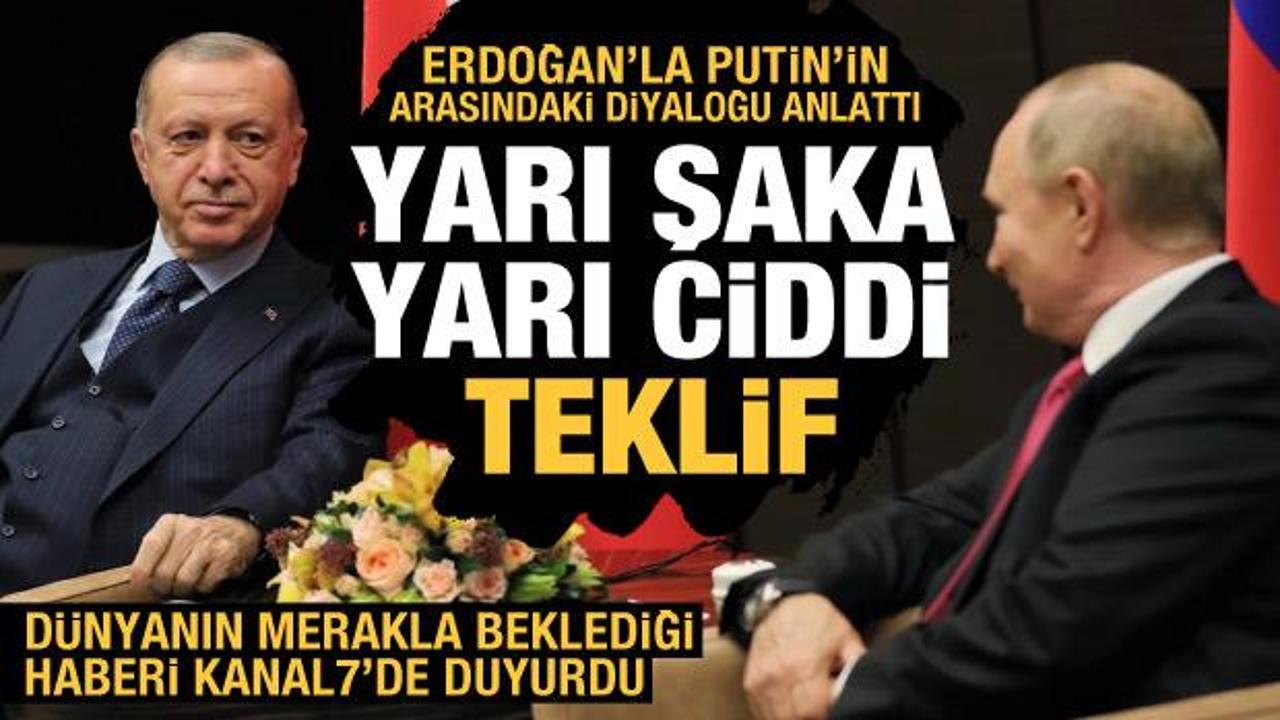 Cumhurbaşkanlığı Sözcüsü Kalın anlattı: Putin'in Erdoğan'a yarı şaka yarı ciddi teklifi
