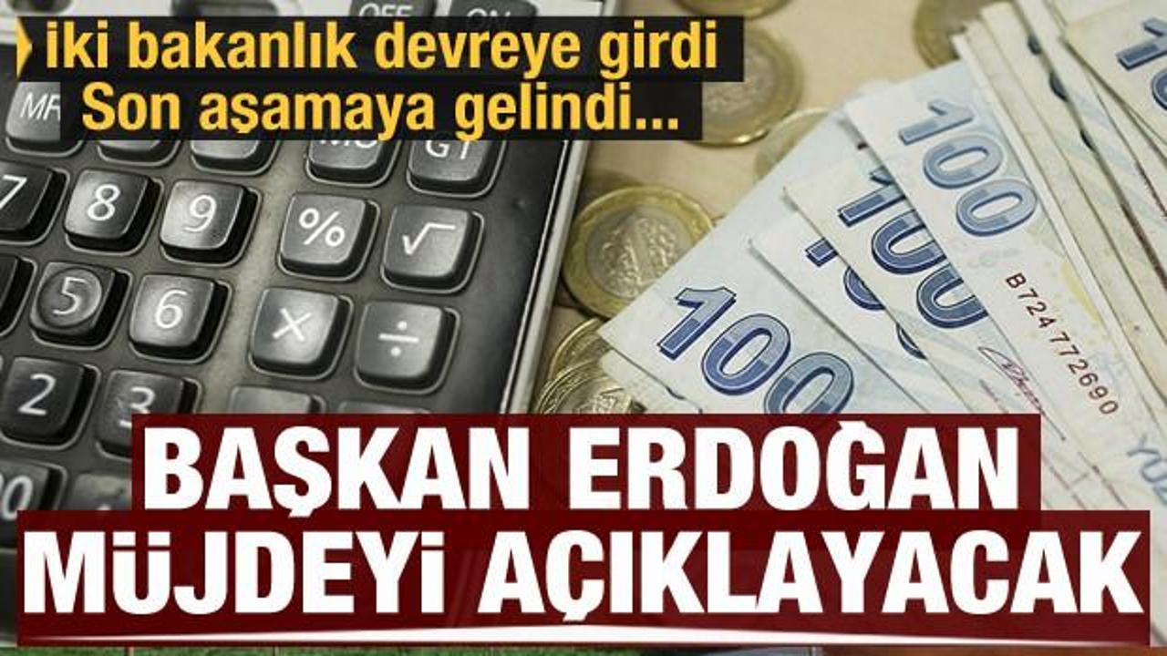 Dar gelirli vatandaşlara m&uuml;jde yolda! Başkan Erdoğan a&ccedil;ıklayacak