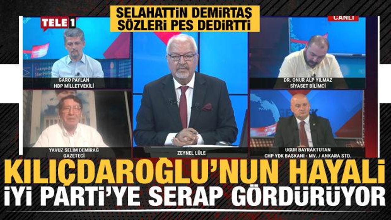 İYİ Partili gazeteci Demirağ'dan Demirtaş'a övgü: Türkü söyleyenden zarar gelmez
