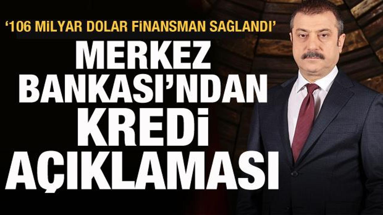 TCMB Başkanı Kavcıoğlu'ndan kredi ve büyüme açıklaması