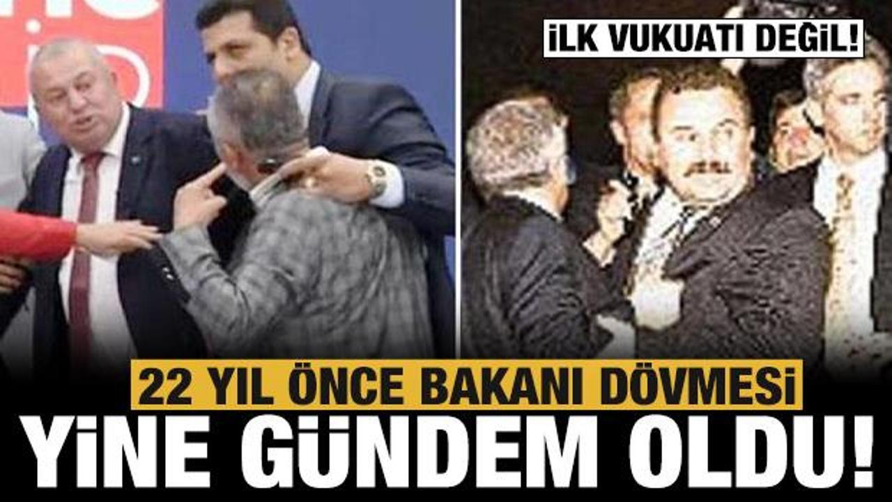 Cemal Enginyurt'un yıllar &ouml;nce bakanı d&ouml;v&uuml;p cezaevine girmesi yine g&uuml;ndem oldu!