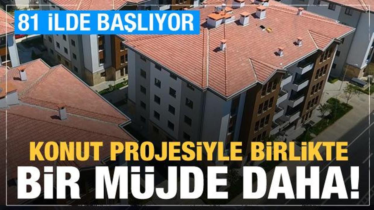 Konutların yanında TOKİ'den bir m&uuml;jde daha! 81 ilde başlıyor