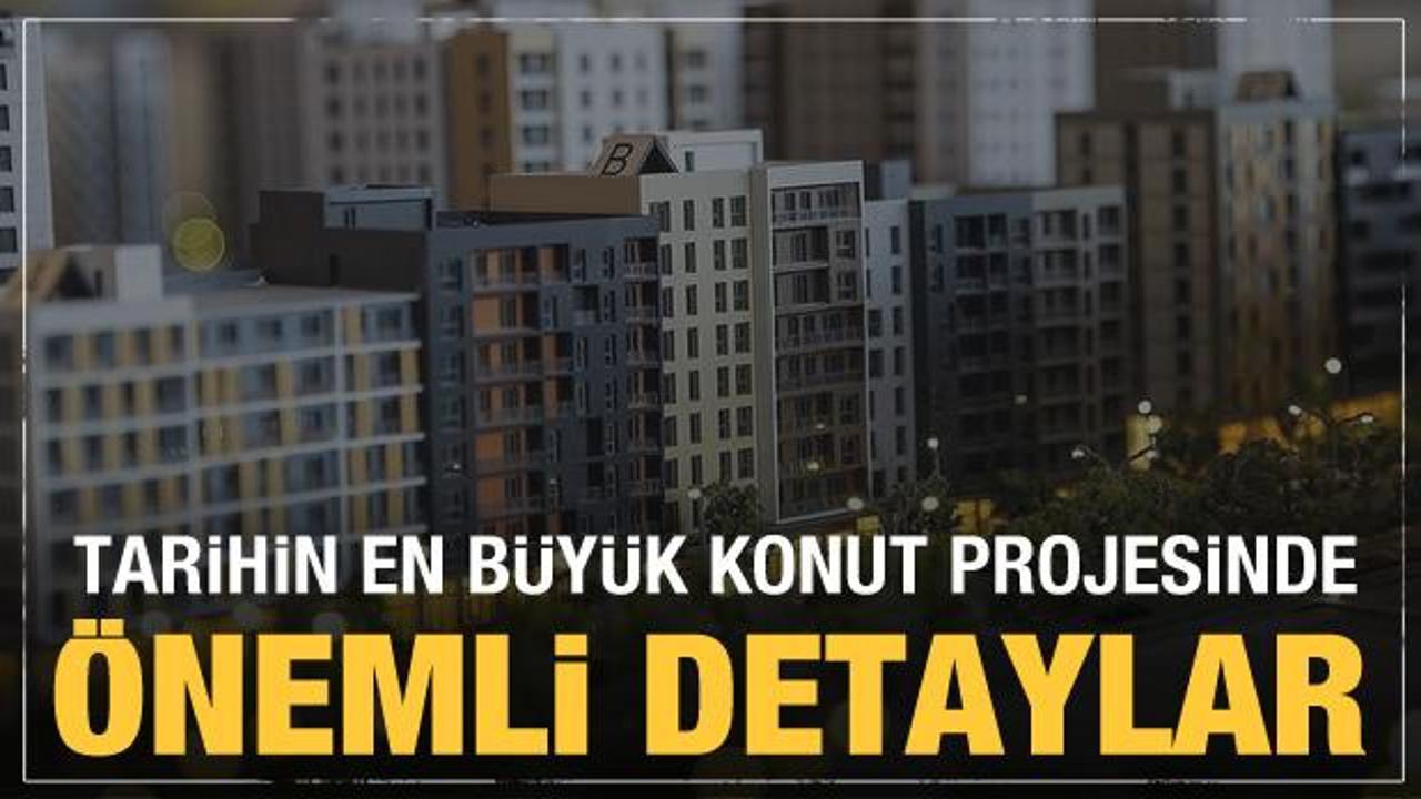 TOKİ sosyal konut projesinde detaylar...Erdoğan duyurmuştu