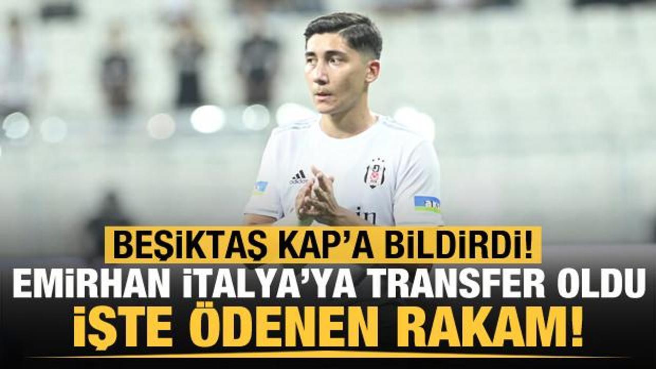 Beşiktaş, Emirhan İlkhan transferini açıkladı