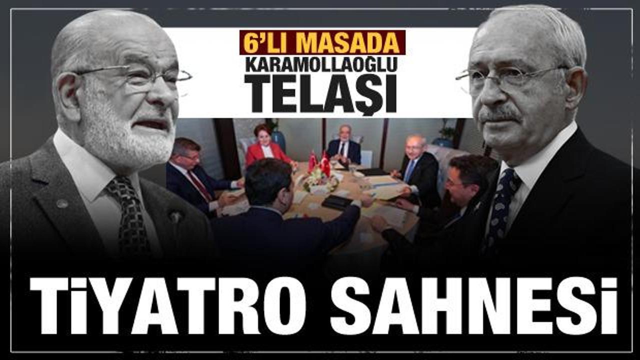 6’lı masada Temel Karamollaoğlu telaşı, CHP’de helalleşme tiyatrosu