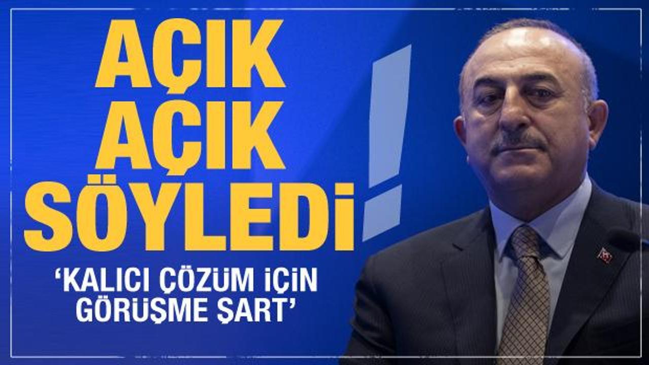 Bakan Çavuşoğlu: Suriye'de kalıcı barış için bu görüşme şart