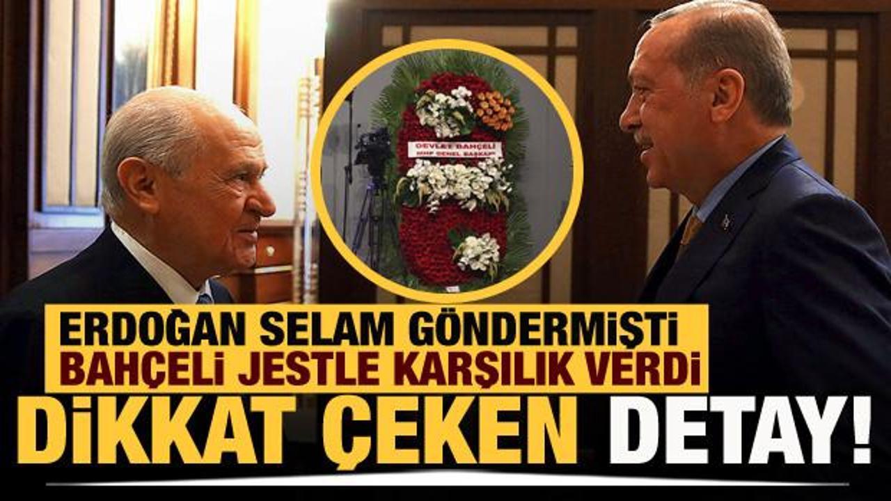 Erdoğan selam göndermişti, Bahçeli jestle karşılık verdi: Dikkat çeken detay!