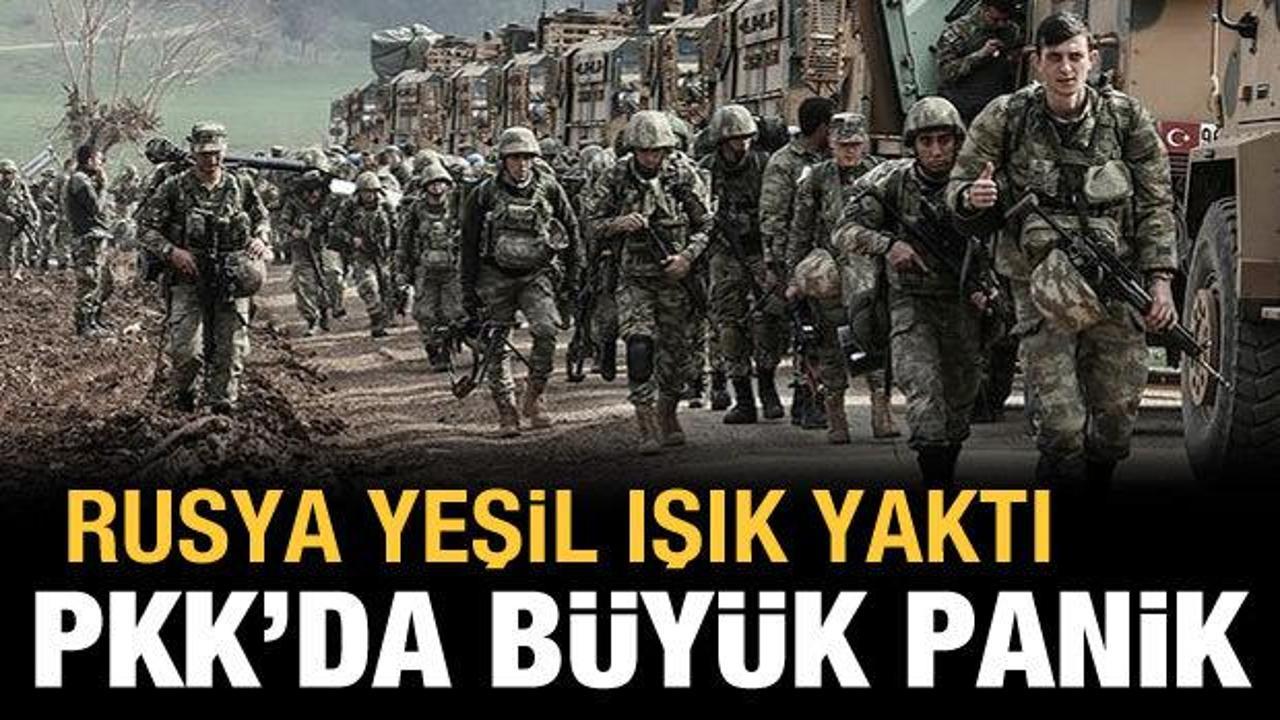 Suriye'ye harekat &ouml;ncesi PKK'da b&uuml;y&uuml;k panik