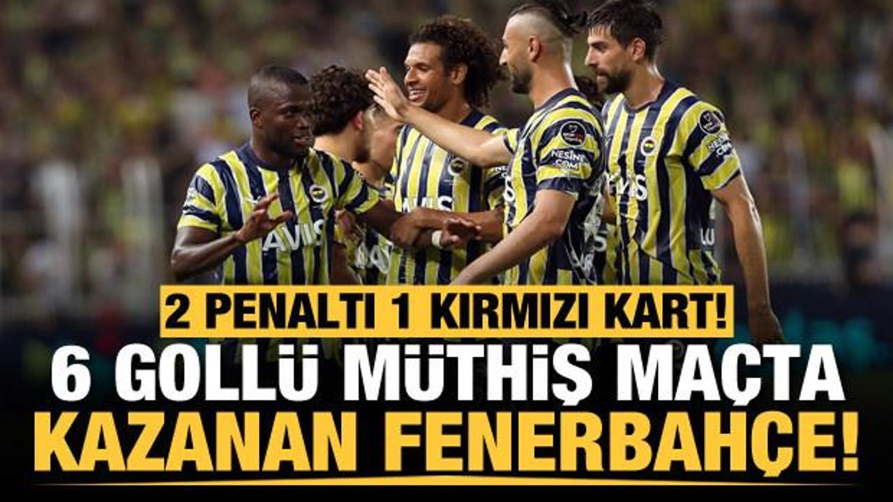 Fenerbahçe Adana Demirspor'u 4 golle yıktı