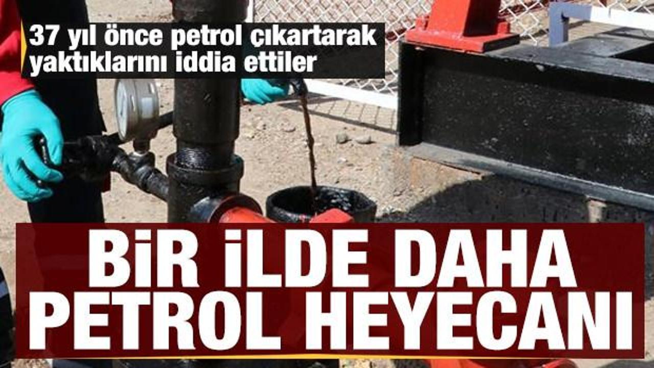 Kastamonu'da petrol heyecanı: 37 yıl önce petrol çıkartarak yaktıklarını iddia ettiler
