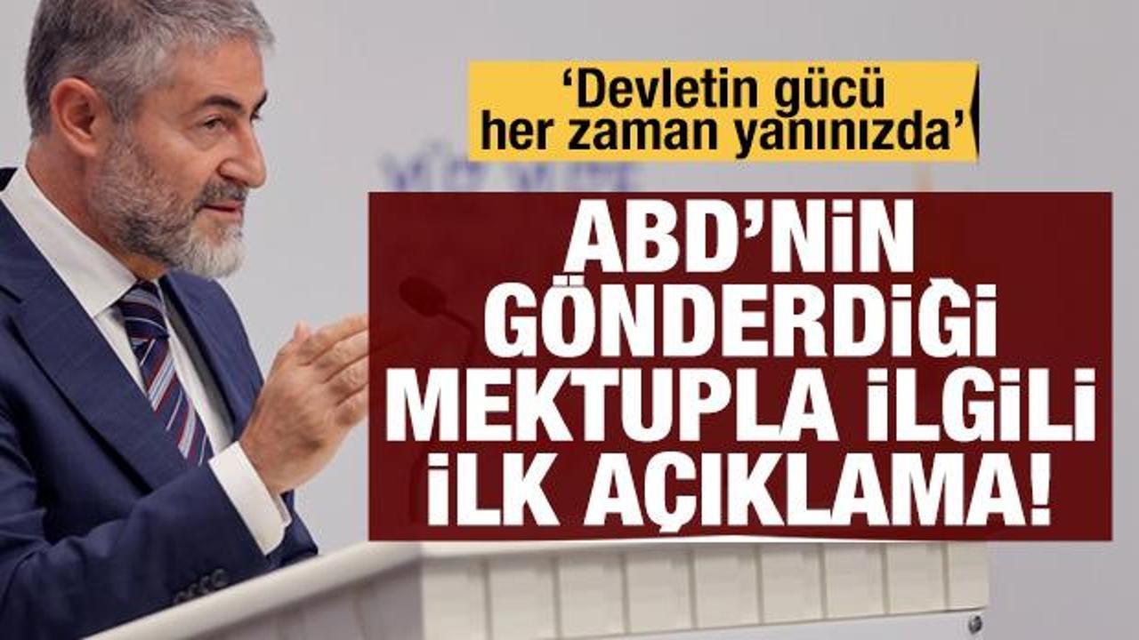T&uuml;rk iş d&uuml;nyasına g&ouml;nderilen mektup ile ilgili Bakan Nebati'den a&ccedil;ıklama